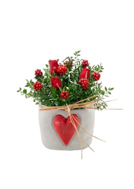 Kalp Vazoda Kokina ve Kırmızı Güller
